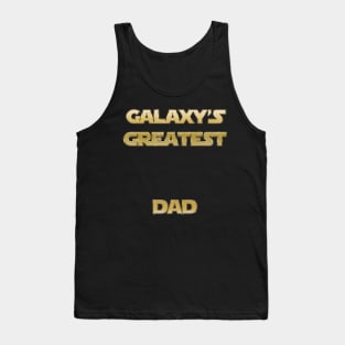 Galaxy's Greatest Dad Tank Top